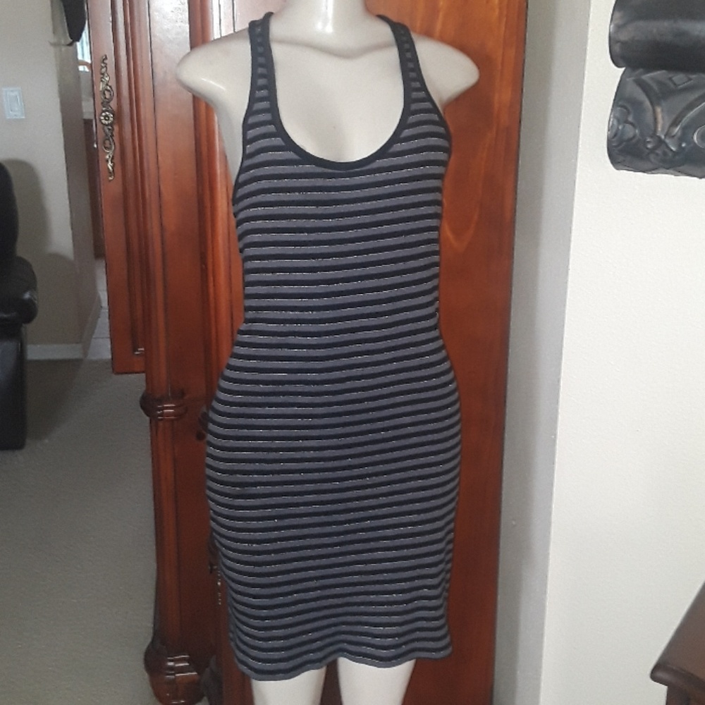 Express razor back tank comfort dress